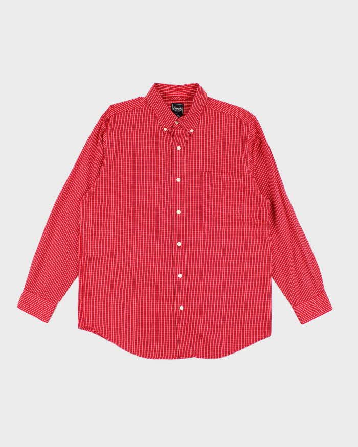 Vintage Chaps Checked Long Sleeve Shirt - L