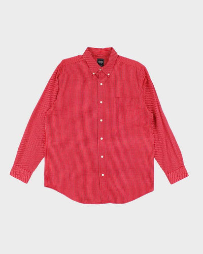 Vintage Chaps Checked Long Sleeve Shirt - L