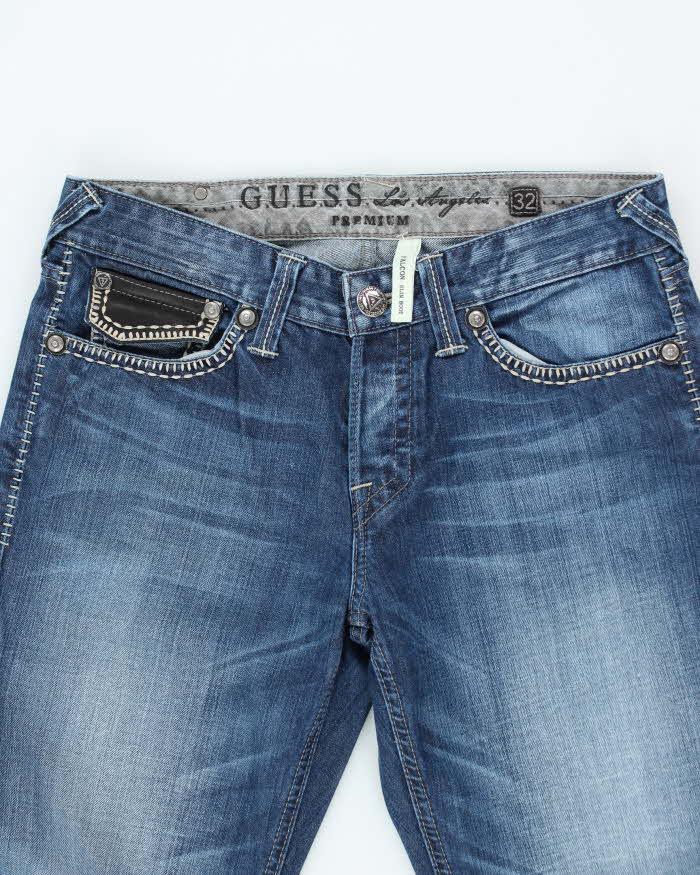Vintage Y2K Guess Jeans Slim Boot Medium Wash Jeans - W32 L31