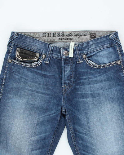Vintage Y2K Guess Jeans Slim Boot Medium Wash Jeans - W32 L31