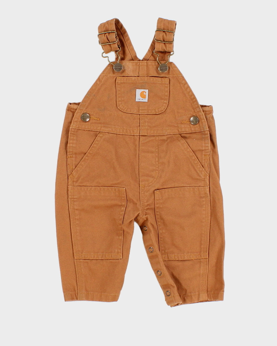 Baby Infant Brown Carhartt Dungarees