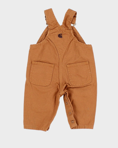 Baby Infant Brown Carhartt Dungarees