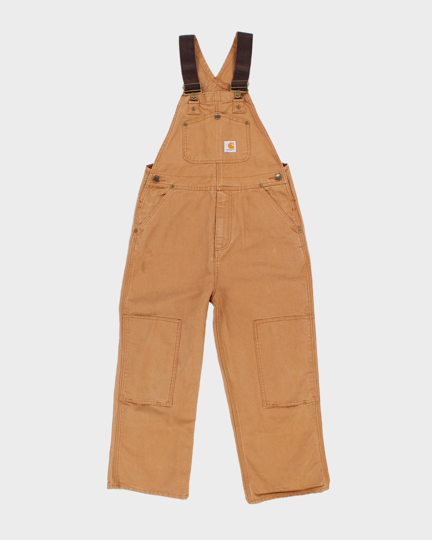 Childrens Brown Carhartt Dungarees