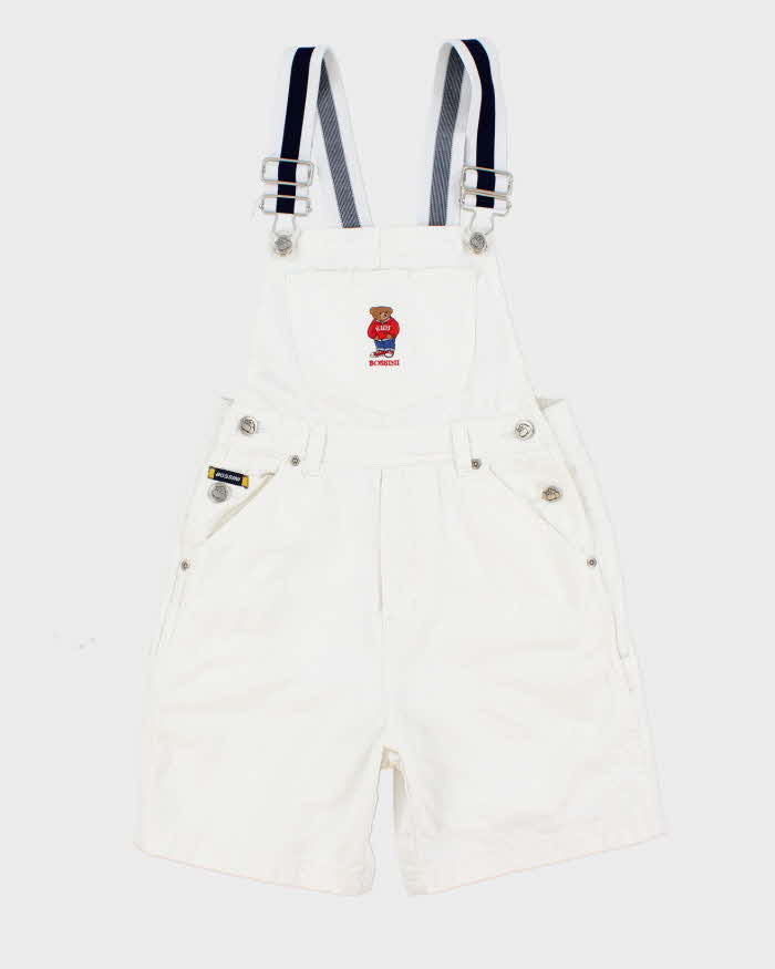 Bossini Kids White Dungarees - Age 5/6