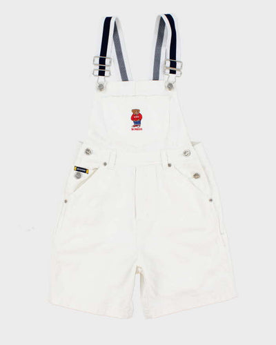 Bossini Kids White Dungarees - Age 5/6