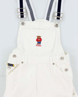 Bossini Kids White Dungarees - Age 5/6