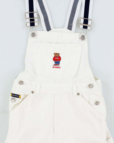 Bossini Kids White Dungarees - Age 5/6