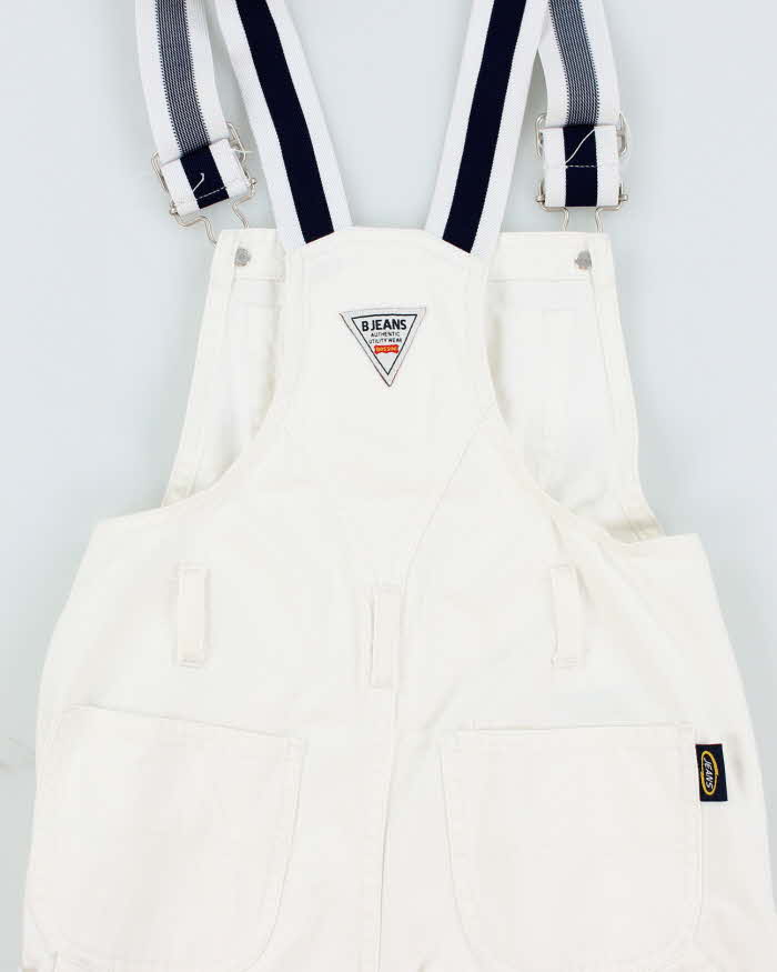 Bossini Kids White Dungarees - Age 5/6