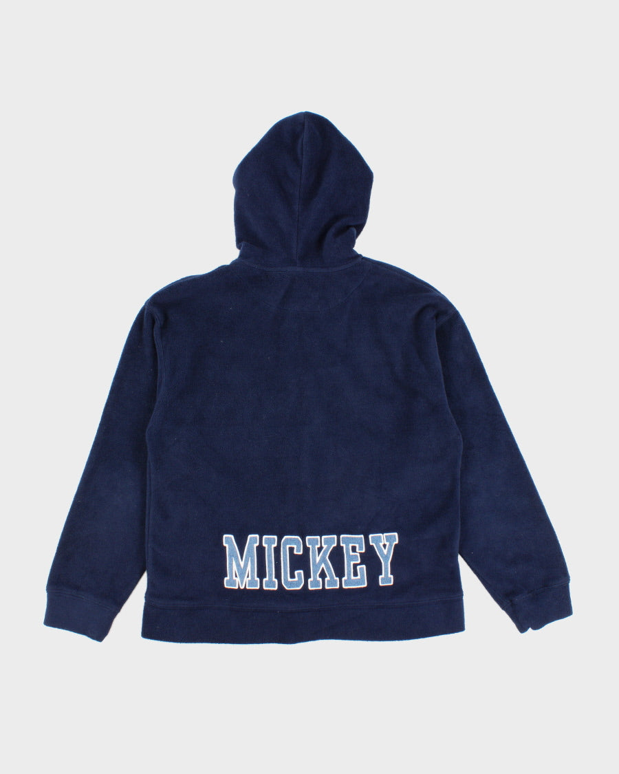 Childrens Navy Blue Disney Fleece Hoodie