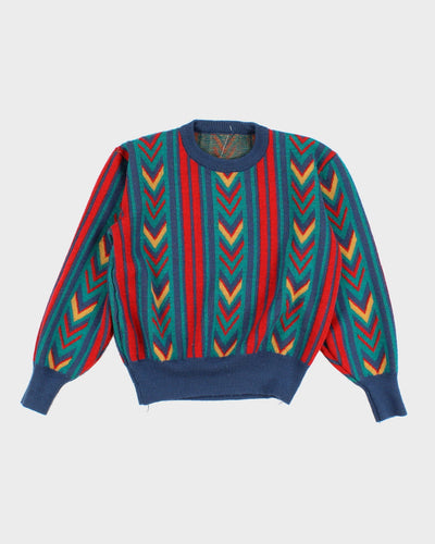 Children's Vintage Geometric Patterned Jumper