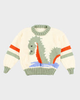 Children's Handmade Darling Dragon Knit Jumper - 5-7 Years