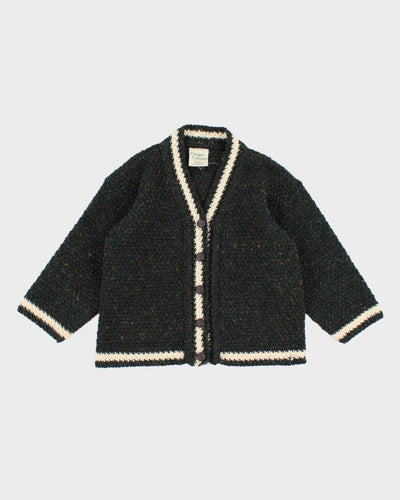 Vintage Children's Donegal Collection By Magee Wool Cardigan - 7-9 Years