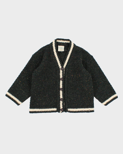 Vintage Children's Donegal Collection By Magee Wool Cardigan - 7-9 Years