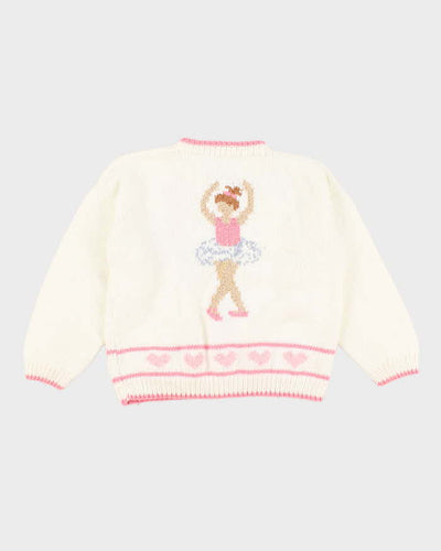 Darling Children's Handmade Ballerina Cardigan