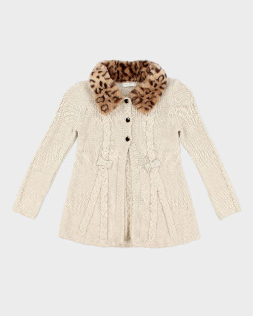 Y2k 00s Max Studio Sparkly Knit Cardigan - Kids 5-6 Years