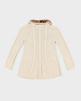 Y2k 00s Max Studio Sparkly Knit Cardigan - Kids 5-6 Years