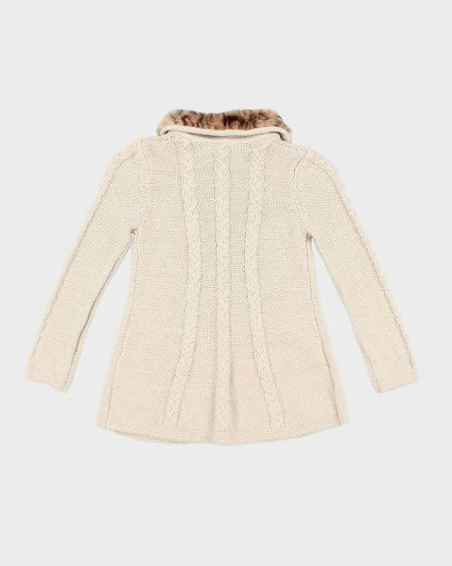 Y2k 00s Max Studio Sparkly Knit Cardigan - Kids 5-6 Years