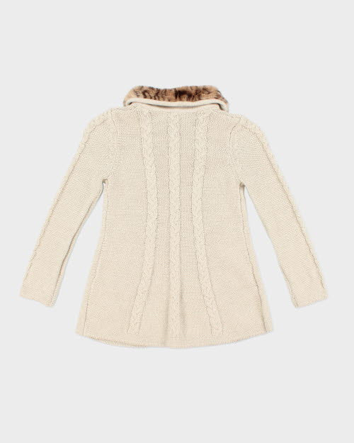 Y2k 00s Max Studio Sparkly Knit Cardigan - Kids 5-6 Years