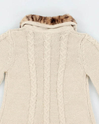 Y2k 00s Max Studio Sparkly Knit Cardigan - Kids 5-6 Years