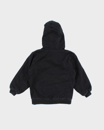 Carhartt Children's Black Hooded Jacket - S (7-8 Years Old)