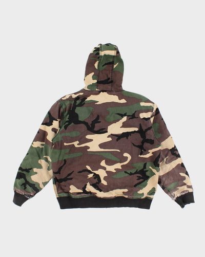 Dickies Children's Thrashed Camo Hooded Jacket - XL