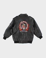 Children's Harley Davidson Faux Leather Jacket - 8/9 Years