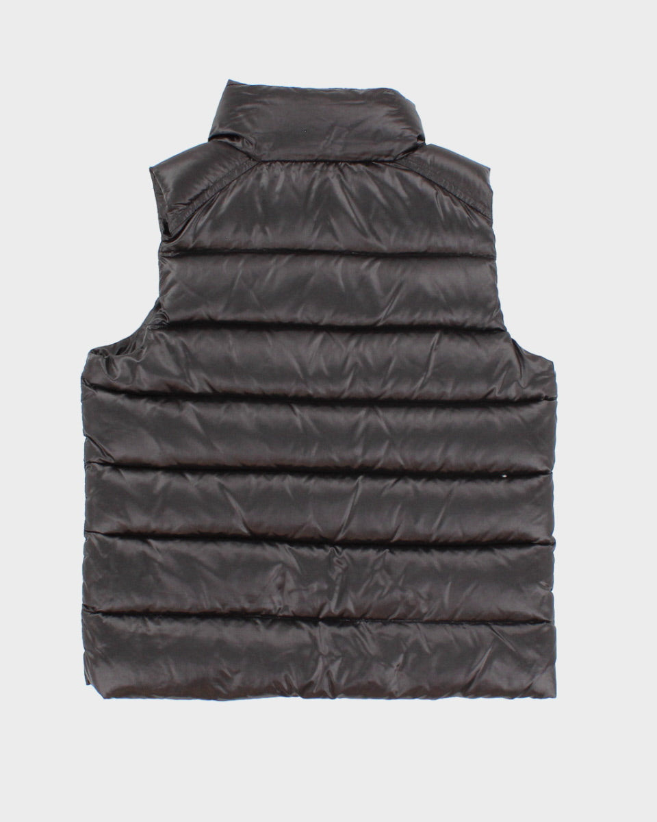Childrens Black Moncler Puffer Ski Vest