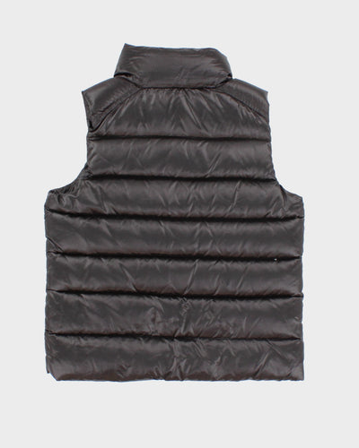 Childrens Black Moncler Puffer Ski Vest