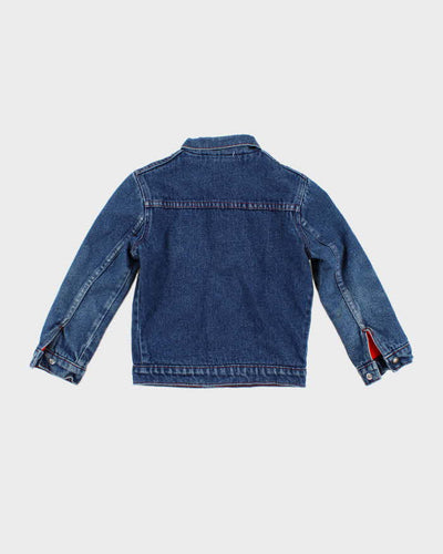 Childrens 1990s Blue Denim Marine World Jean Jacket