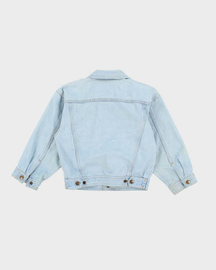 Children's Vintage 90s Bugle Boy Patch Denim Jacket - 5 Years