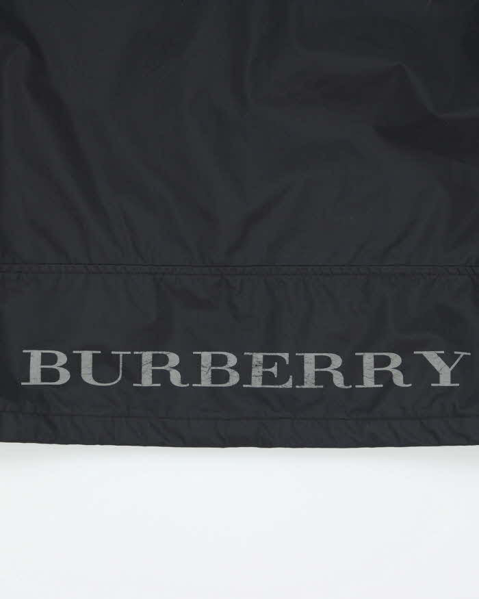 Burberry Black Hooded waterproof Jacket - Childrens 6 Years
