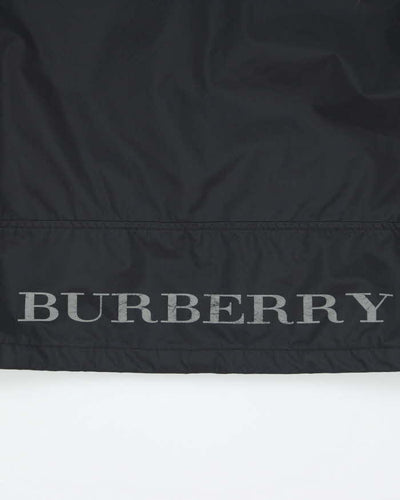 Burberry Black Hooded waterproof Jacket - Childrens 6 Years