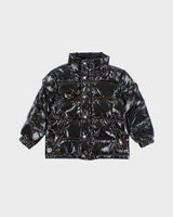 Moncler Enfant Raie Patent Puffer Jacket - 5 Years