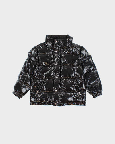 Moncler Enfant Raie Patent Puffer Jacket - 5 Years