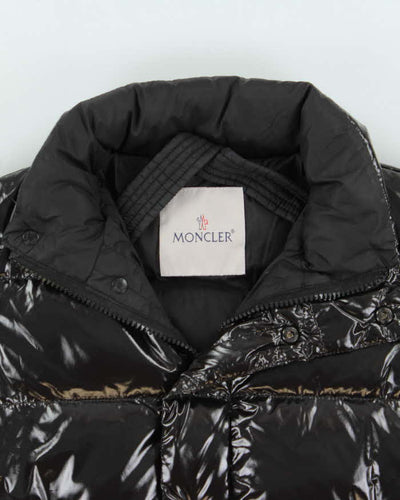 Moncler Enfant Raie Patent Puffer Jacket - 5 Years