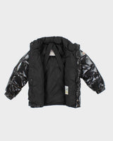 Moncler Enfant Raie Patent Puffer Jacket - 5 Years