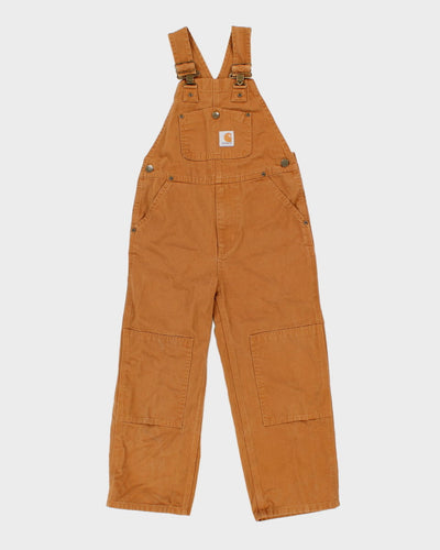 Carhartt Children's Sand Coloured Overalls - Age 7