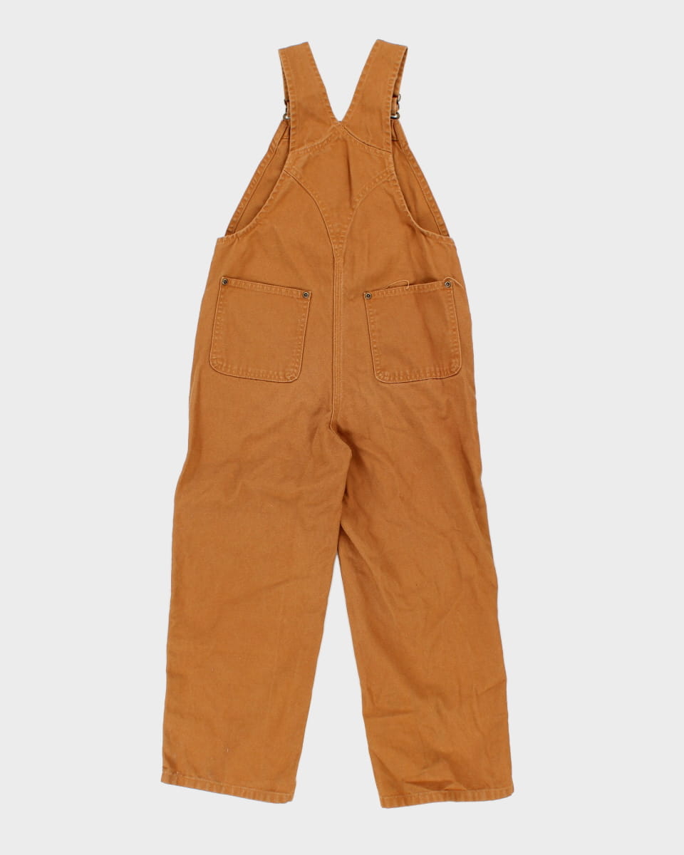 Carhartt Children's Sand Coloured Overalls - Age 7