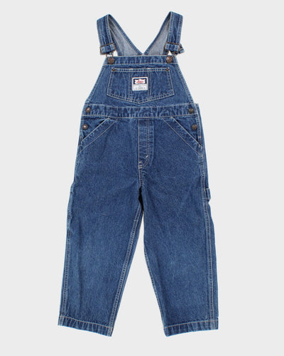 Vintage 00s Levi's Children's Blue Denim Dungarees - Age 4/5