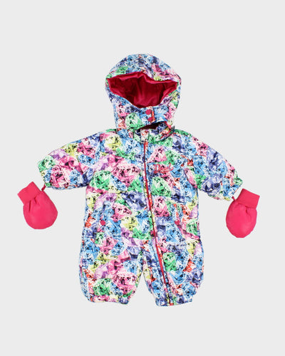 Diesel Children's Hooded Snow Suit With Mittens - 3/6 Months