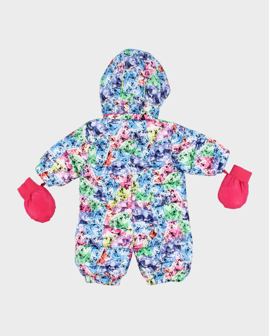 Diesel Children's Hooded Snow Suit With Mittens - 3/6 Months