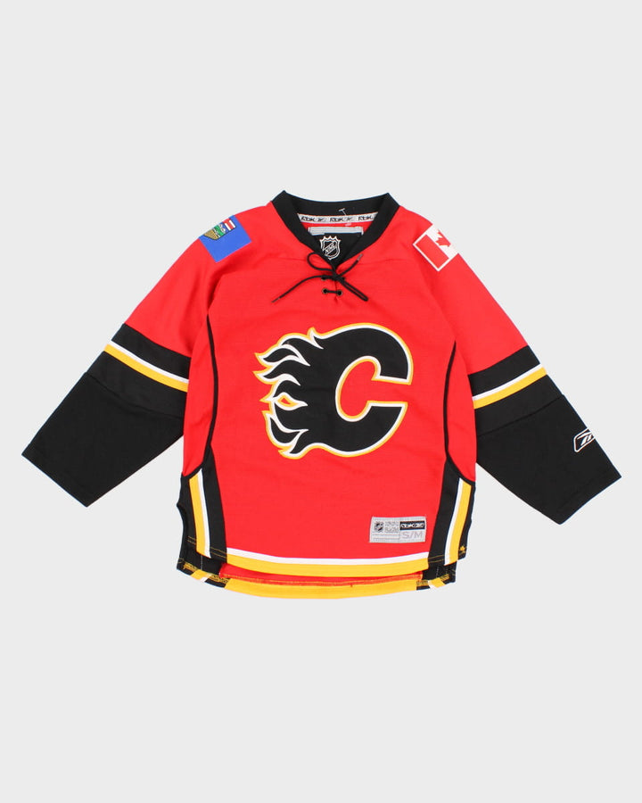 Children's NHL Calgary Flames Hockey Jersey Youth S – Rokit