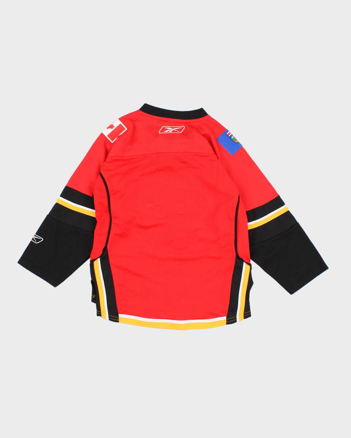 Children s NHL Calgary Flames Hockey Jersey Youth S Rokit