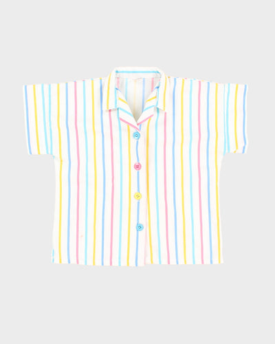 Children's 90s Striped Blouse