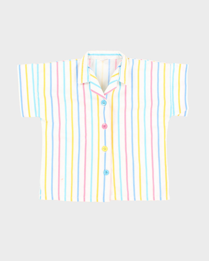 Children's 90s Striped Blouse