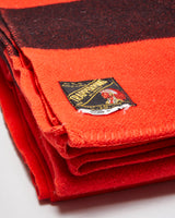 Vintage 1950s Trapperpoint Eaton's Red 4 Point Wool Blanket