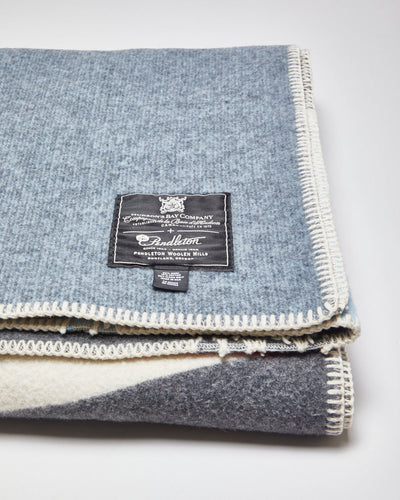 Hudson's Bay Pendleton Charles Pachter Wool Blend Blanket