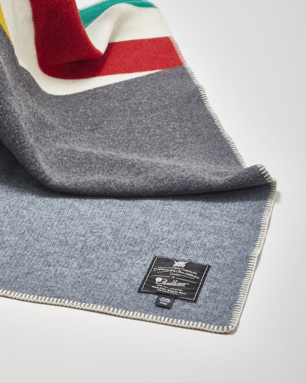 Hudson's Bay Pendleton Charles Pachter Wool Blend Blanket