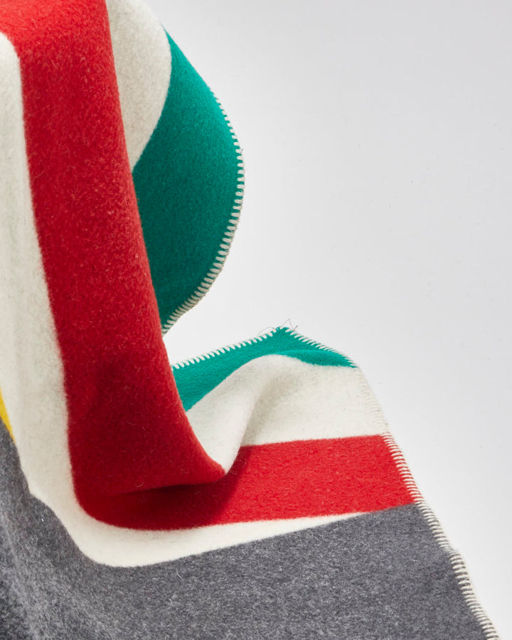 Hudson's Bay Pendleton Charles Pachter Wool Blend Blanket