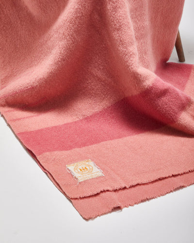 Hudson's Bay Pink 4 Point Wool Blanket